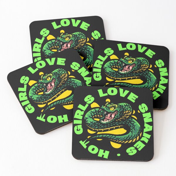 Item preview, Hot Girls Love Snakes designed and sold by pUNKnown.