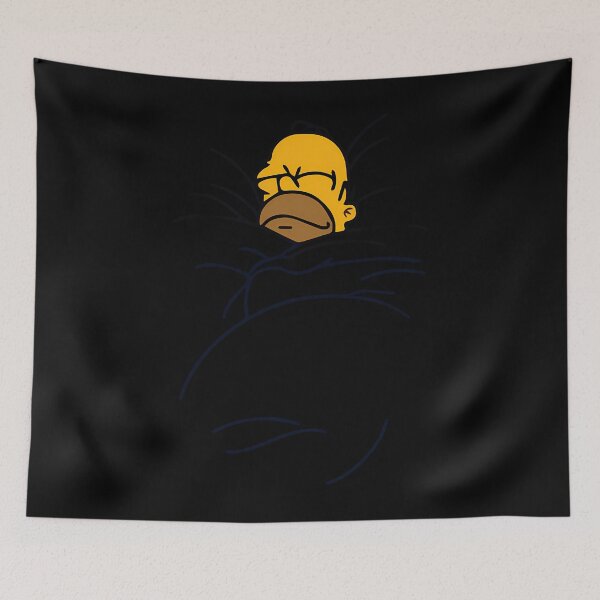 Item preview,  Homer Tucked In Sleeping designed and sold by LucentDirty.