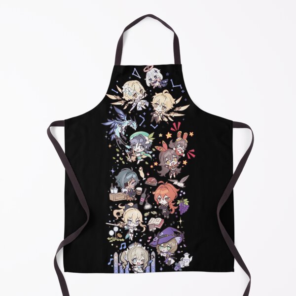 Item preview,  Genshin Impact Chibi Characters Assemble designed and sold by KTRArtFashion.