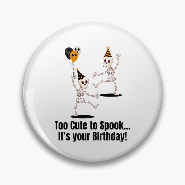 Item preview, Dancing Skeleton Party  Funny Halloween Ghost Dance Design Birthday designed and sold by luckyhue.