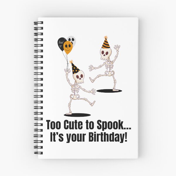 Item preview, Dancing Skeleton Party  Funny Halloween Ghost Dance Design Birthday designed and sold by luckyhue.