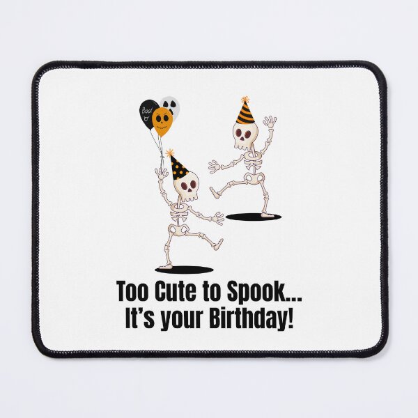 Item preview, Dancing Skeleton Party Funny Halloween Ghost Dance Design Birthday designed and sold by luckyhue.