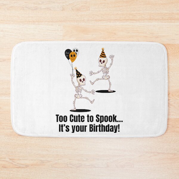 Item preview, Dancing Skeleton Party  Funny Halloween Ghost Dance Design Birthday designed and sold by luckyhue.