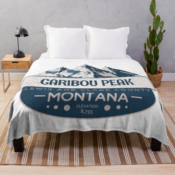 Item preview, Caribou Peak, Lewis and Clark County, Montana, Mountain Design designed and sold by Wanderful-roads.