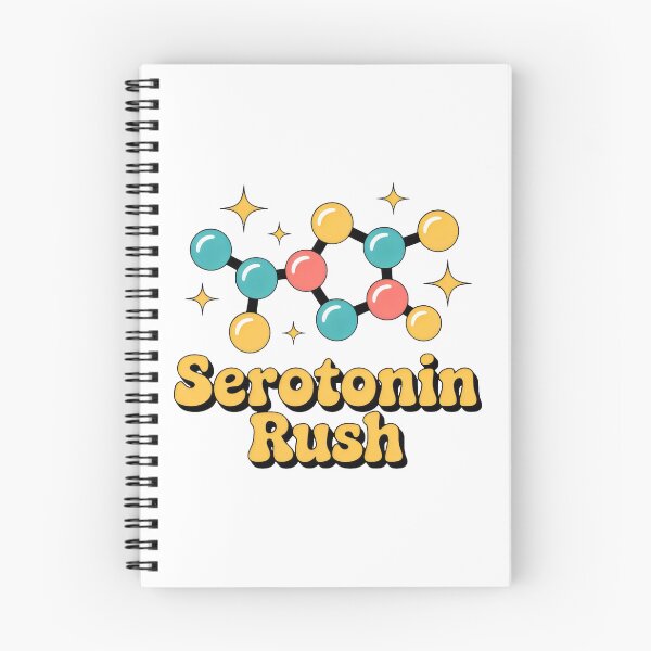 Item preview, Playful Science Graphic with Serotonin Molecule designed and sold by SplashTastic.
