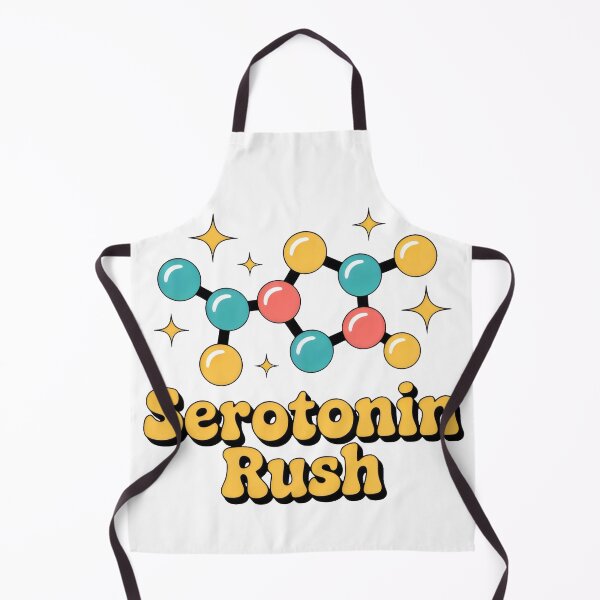 Item preview, Playful Science Graphic with Serotonin Molecule designed and sold by SplashTastic.