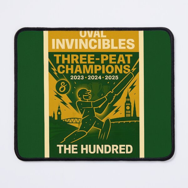 Item preview, Oval Invincibles Three‑Peat Special Edition designed and sold by WhisperFrame.