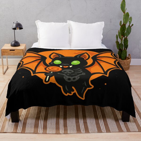 Item preview, Cute Halloween Bat with Candy – Spooky Trick or Treat Design designed and sold by DamianRoy88.