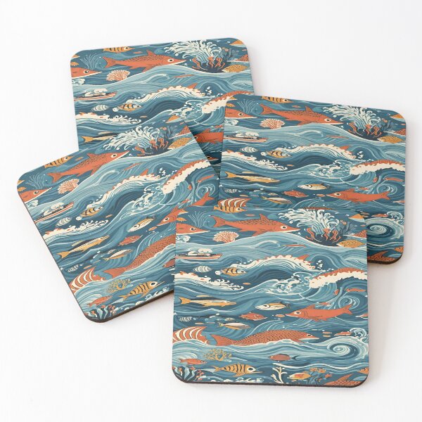 Item preview, Pattern of beautiful fish underwater. designed and sold by DaliaSabryTee.