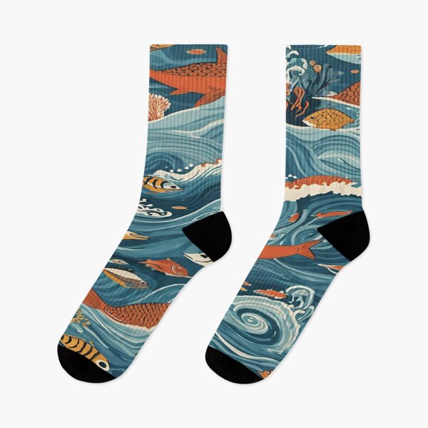 Item preview, Pattern of beautiful fish underwater. designed and sold by DaliaSabryTee.