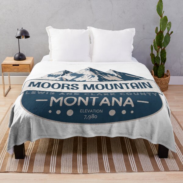 Item preview, Moors Mountain, Lewis and Clark County, Montana, Mountain Design designed and sold by Wanderful-roads.