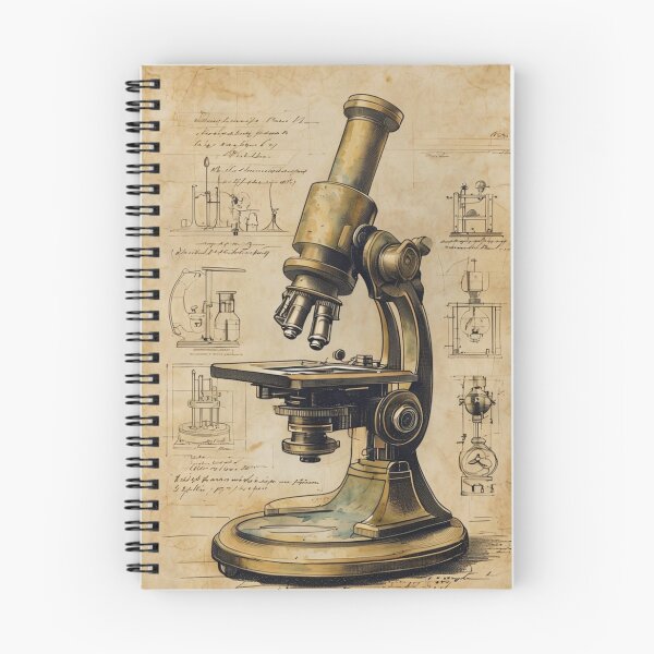 Item preview, Antique Microscope Illustration – Vintage Scientific Study designed and sold by Antik by Schulz.