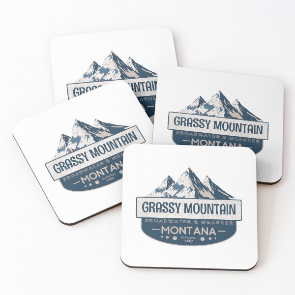 Item preview, Grassy Mountain, Broadwater & Meagher, Montana, Mountain Design designed and sold by Wanderful-roads.