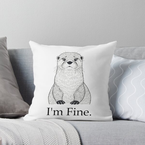 Item preview, The Quietly Stressed-Out Otter designed and sold by Imagequest.