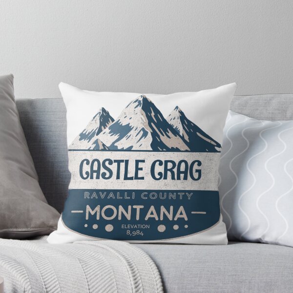 Item preview, Castle Crag, Ravalli County, Montana, Mountain Design designed and sold by Wanderful-roads.