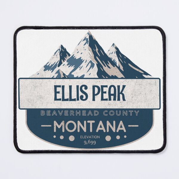 Item preview, Ellis Peak, Beaverhead County, Montana, Mountain Design designed and sold by Wanderful-roads.
