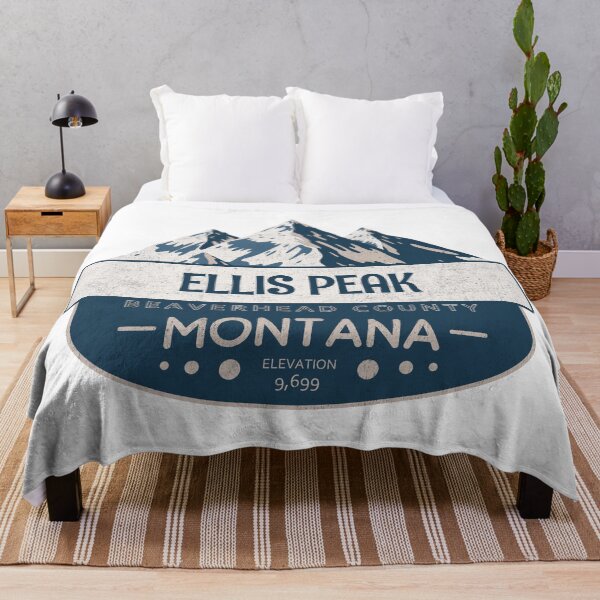 Item preview, Ellis Peak, Beaverhead County, Montana, Mountain Design designed and sold by Wanderful-roads.