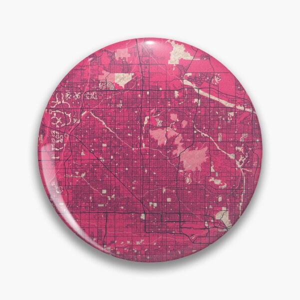 Artikelvorschau, Phoenix Stadtplan von Arizona, USA – Blüte entworfen und verkauft von deMAP.