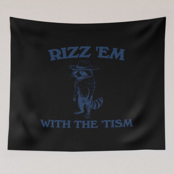 Item preview, Rizz Em With The Tism  designed and sold by LucentDirty.