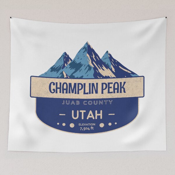 Item preview, Champlin Peak, Juab County, Utah, Mountain Design designed and sold by Wanderful-roads.