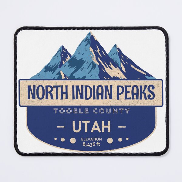Item preview, North Indian Peaks, Tooele County, Utah, Mountain Design designed and sold by Wanderful-roads.