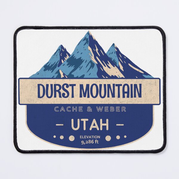 Item preview, Durst Mountain, Cache & Weber, Utah, Mountain Design designed and sold by Wanderful-roads.