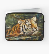 Swimming Tiger Laptop Sleeve