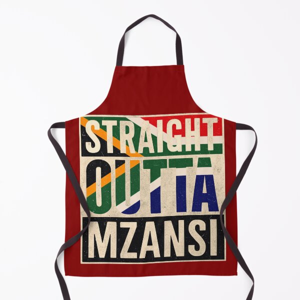 Item preview, Straight outta Mzansi South African vintage design designed and sold by Nikki-Tee.