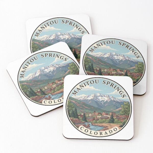 Item preview, Manitou Springs Colorado Travel Art designed and sold by LittleArij.