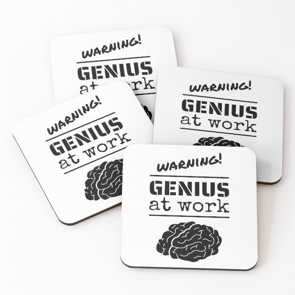 Item preview, Genius at work designed and sold by missnisa.