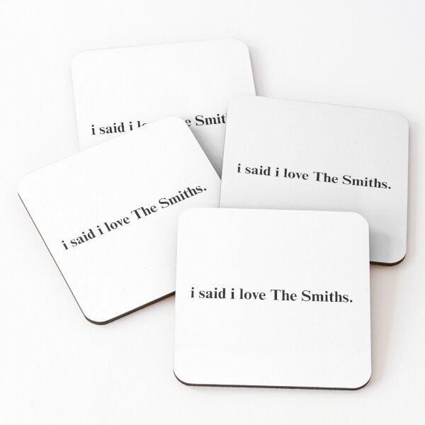 Item preview, i said i love the smiths simple laptop sticker  designed and sold by izabxlle.