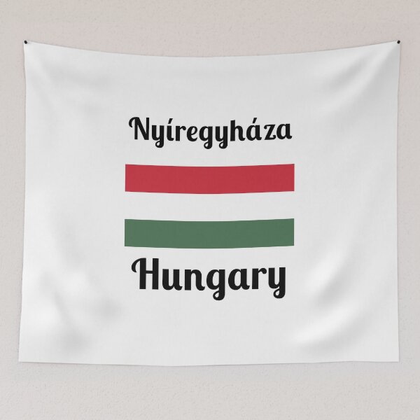 Item preview, Nyíregyháza Hungary - Stylish Prints, designed and sold by Fleetwood1994.