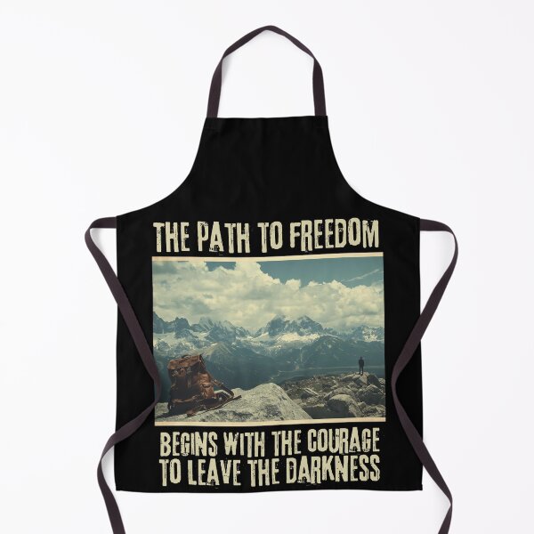 Item preview, The path to freedom begins width the courage to leave the darkness designed and sold by ZoriaFlow.