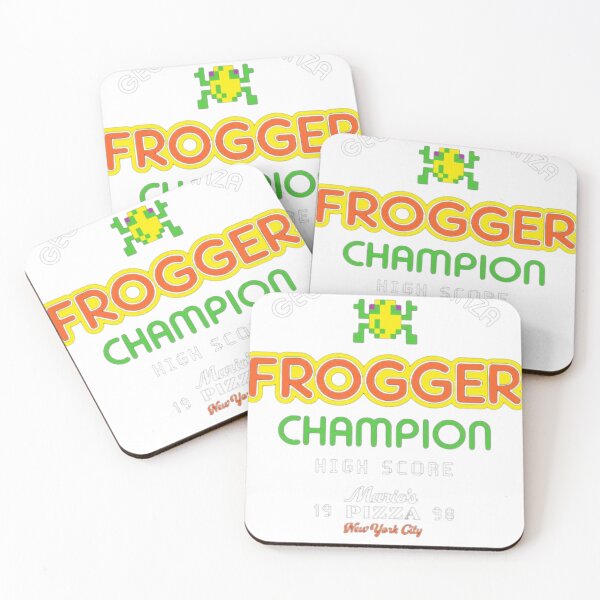 Item preview, George Costanza Frogger Champion - Mario's Pizza designed and sold by LeopoldBartels.