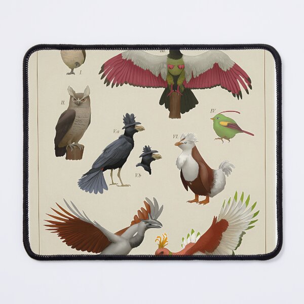 Item preview, Birds of Johto designed and sold by SvetlanaJung.
