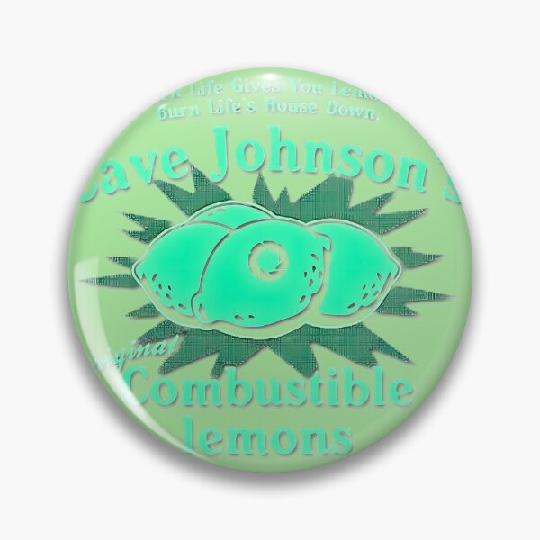 Item preview, Cave Johnson'S Combustible Lemons Burn It Down | Limited Edition designed and sold by TerryBell.
