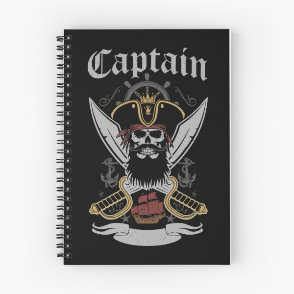 Item preview, Captain Skull with Ship and Anchors designed and sold by Iuqiune.
