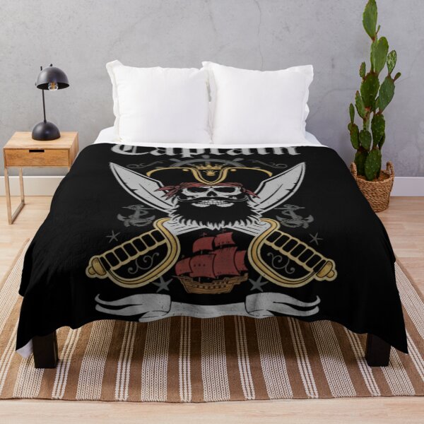 Item preview, Captain Skull with Ship and Anchors designed and sold by Iuqiune.