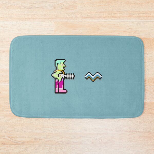 Item preview, Retro Pixelated Hero Gun Fan Art | Limited Edition designed and sold by TerryBell.