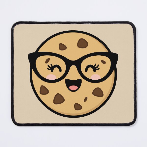 Item preview, Clever Cookie – Geeky Kawaii Chocolate Chip Cookie - Beige designed and sold by Clever Cookie.