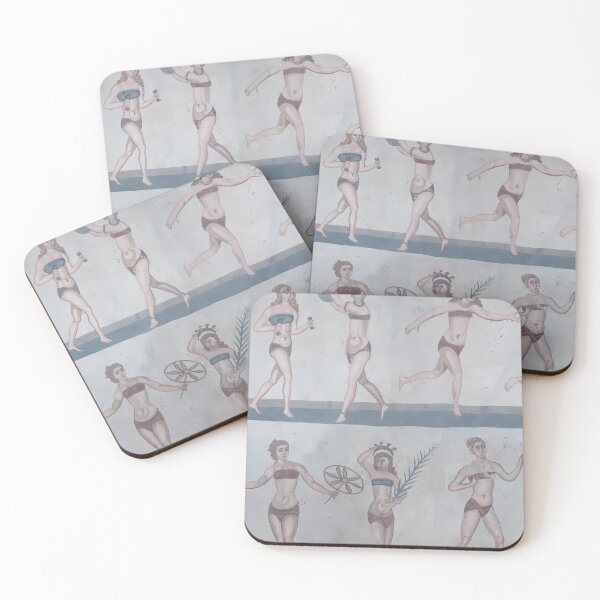 Item preview, Bikini-Girls-Mosaic---Villa-Romana-Del-Casale designed and sold by SvetlanaJung.