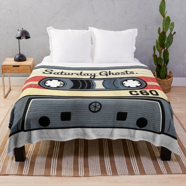 Item preview, Saturday Ghosts – Retro C60 Cassette Tee designed and sold by Random Designs.