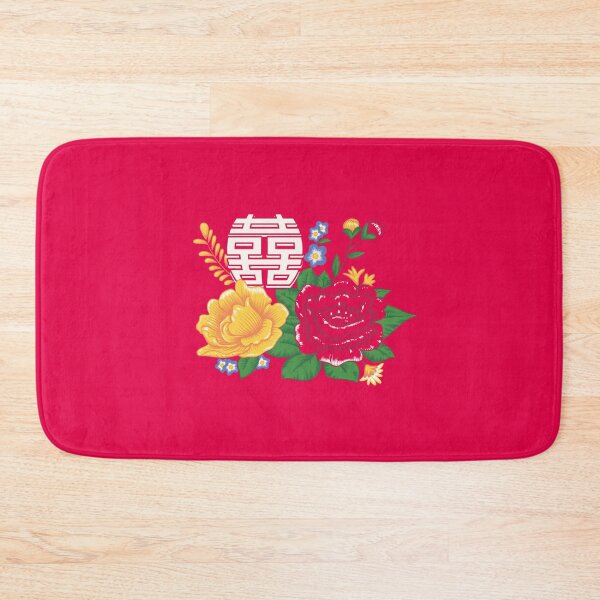 Item preview, Chinese Peonies and Double Happiness Motif designed and sold by YoungLWorkshop.