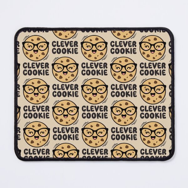 Item preview, Clever Cookie – Geeky Kawaii Chocolate Chip Cookie Design - Beige designed and sold by Clever Cookie.