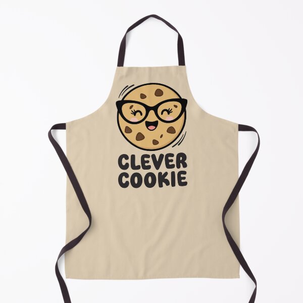 Item preview, Clever Cookie – Geeky Kawaii Chocolate Chip Cookie Design - Beige designed and sold by Clever Cookie.