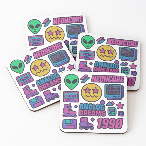 Item preview, Analog Dreams – Neoncore 90s Collage designed and sold by chrisbe-.