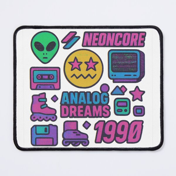 Item preview, Analog Dreams – Neoncore 90s Collage designed and sold by chrisbe-.