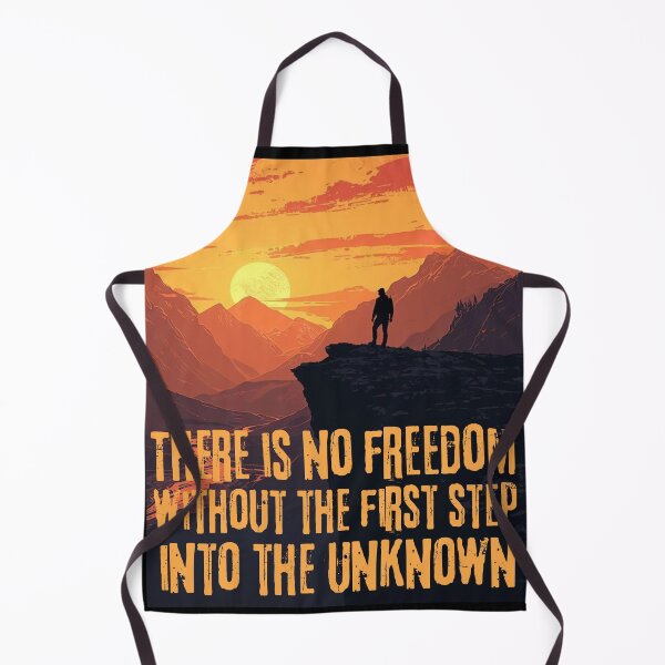 Item preview, There is no freedom without the first step into the unknown designed and sold by ZoriaFlow.