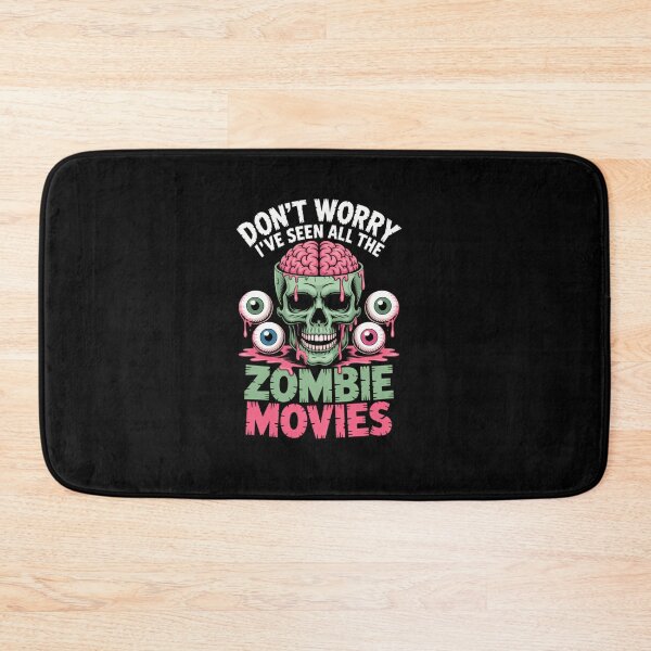 Item preview, Zombie Movies Funny Sayings Joke Halloween designed and sold by SheliaJHopper.