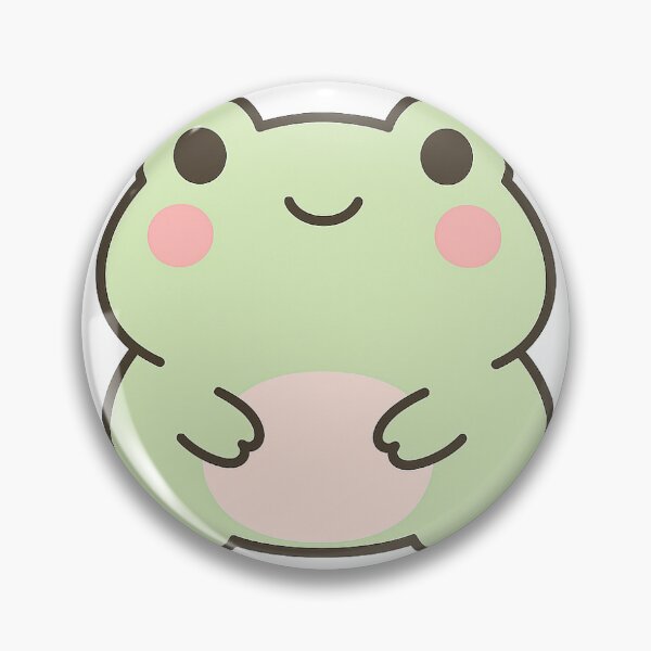 Item preview, Cute Kawaii Frog – Minimalist Chubby Frog Design designed and sold by Darrkii.